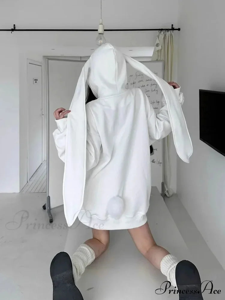 Rabbit Female Ears Hoodie hoodies-241228