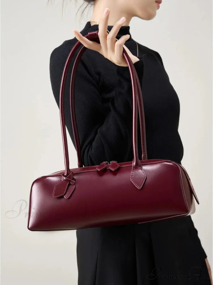 Real Leather Women’s Shoulder Wristlet wristlet-250126