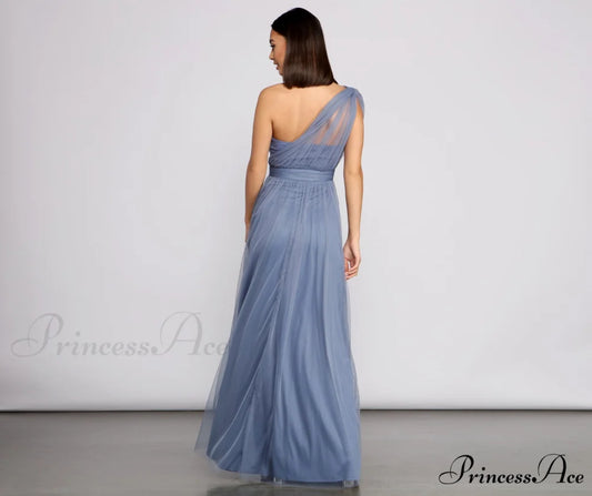 Rebecca Tulle Stylish A-Line Formal Dress