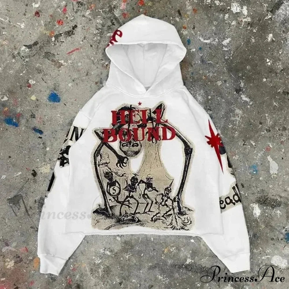 Rebellious Mummy Design Baggy Hoodie hoodies-241228