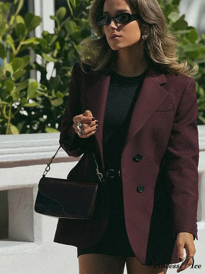 Reddish Suit Jacket coats-241228