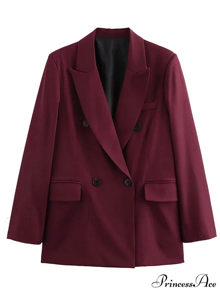 Reddish Suit Jacket WineRed / M coats-241228