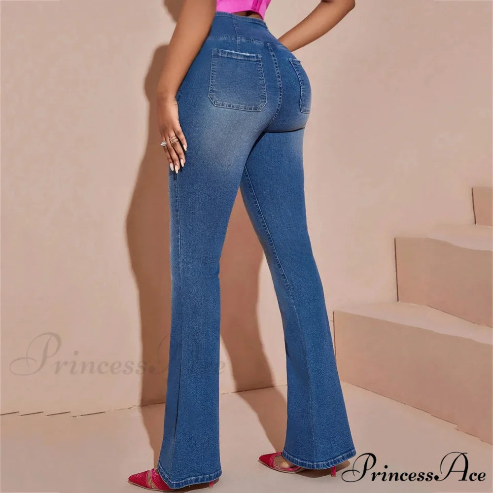 Ripped Distressed Y2K Streetwear Jeans