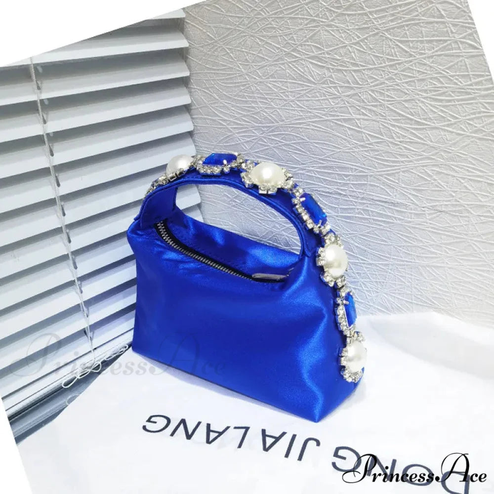 Rocks Silk Mobile Purse Wristlet blue 1 wristlet-250126