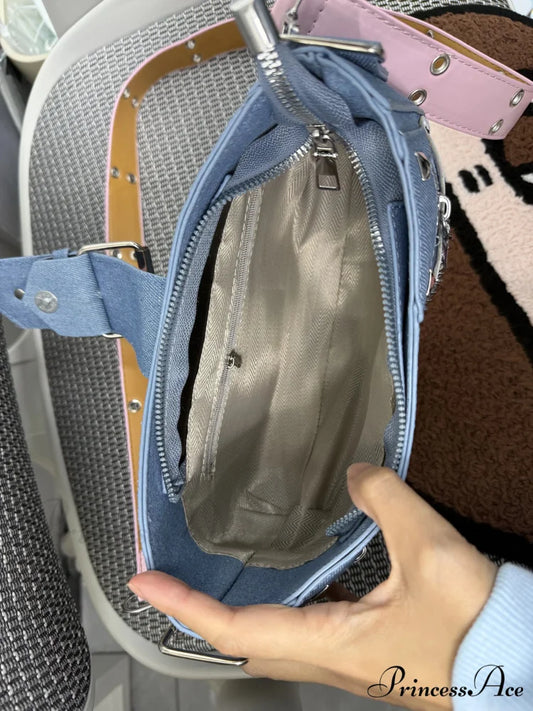 Rose Y2K Cowpoke Pouch Wristlet wristlet-250126