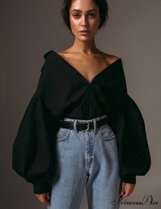 ROSSA Shirt S / Black