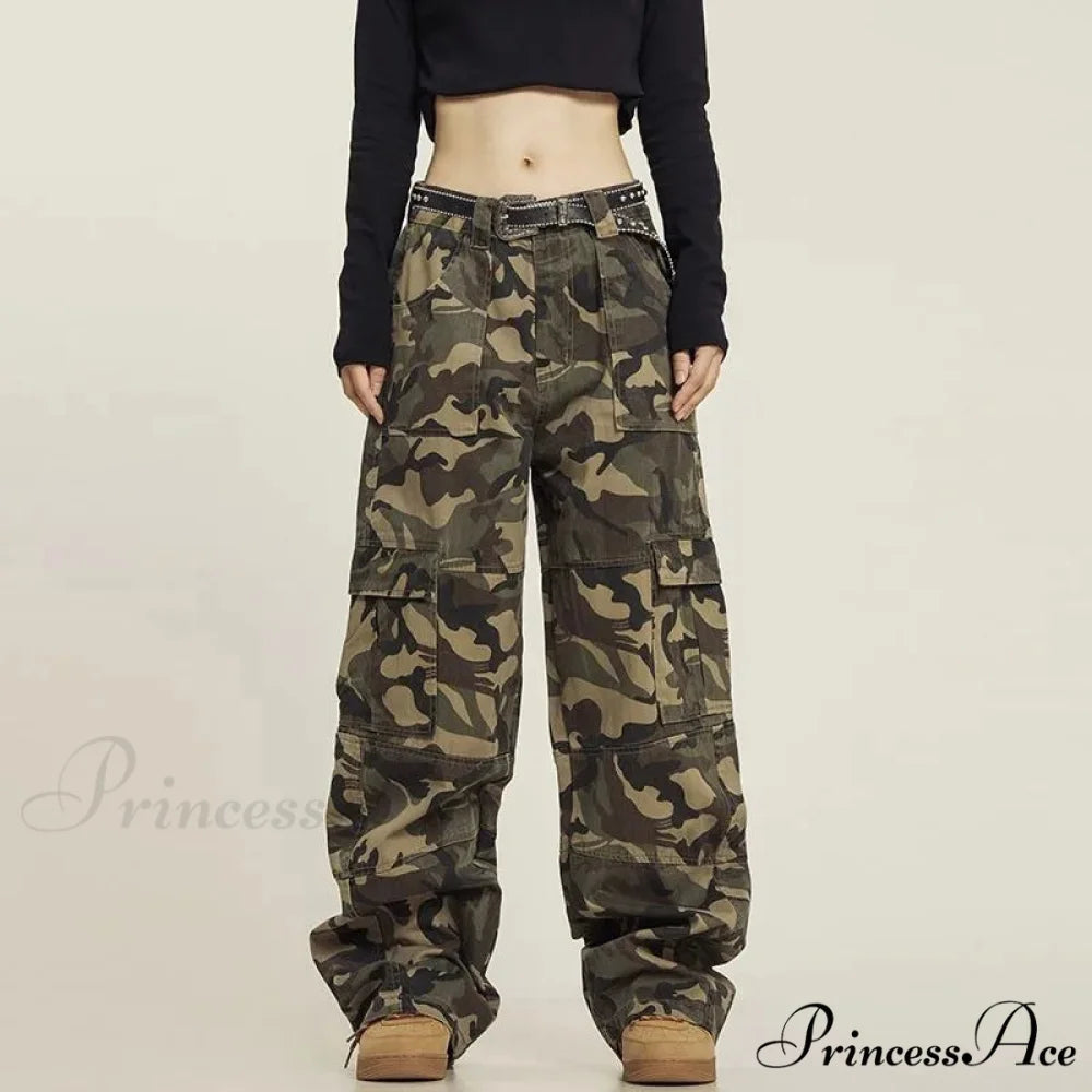 Rough Camo Cargo Millennium Pants pants-241228