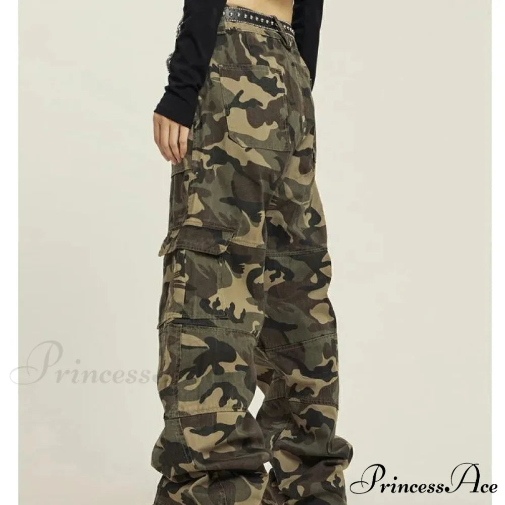 Rough Camo Cargo Millennium Pants pants-241228