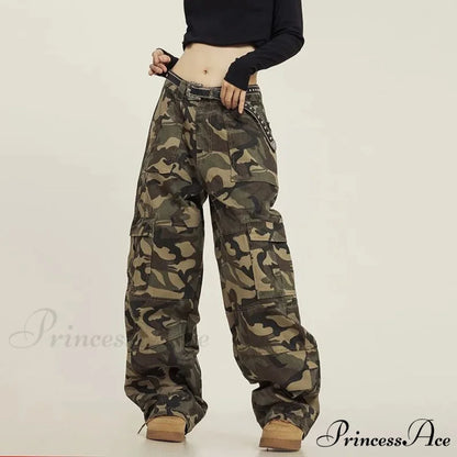 Rough Camo Cargo Millennium Pants pants-241228