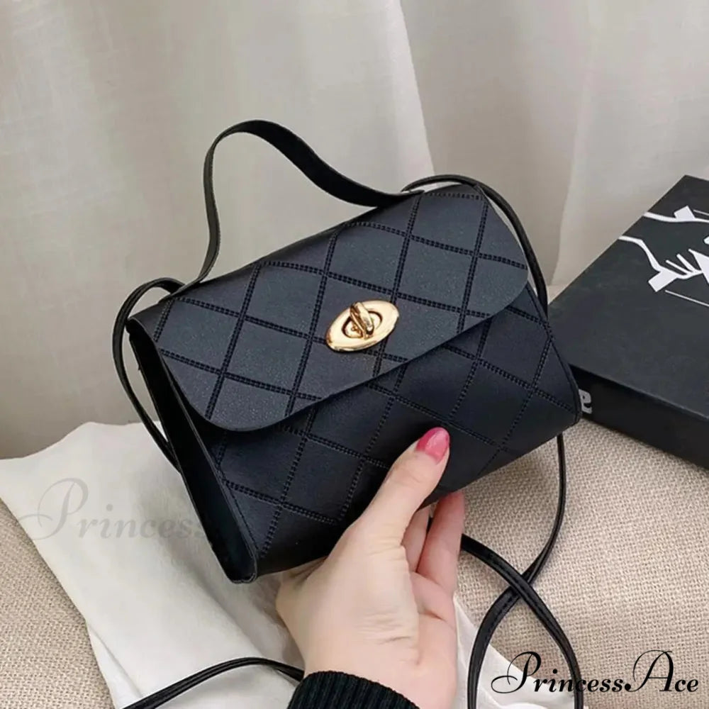 Rough Long Strap Imitation Leather Crossbody Wallet Handbag handbag-250126