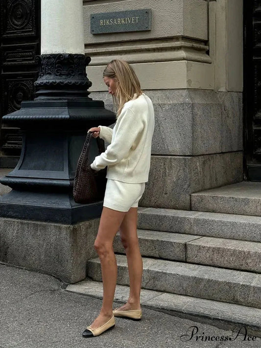 Round-neck Button Cardigan cardigans-241228