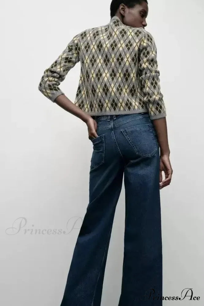 Round Neck Knitted Cardigan cardigans-241228