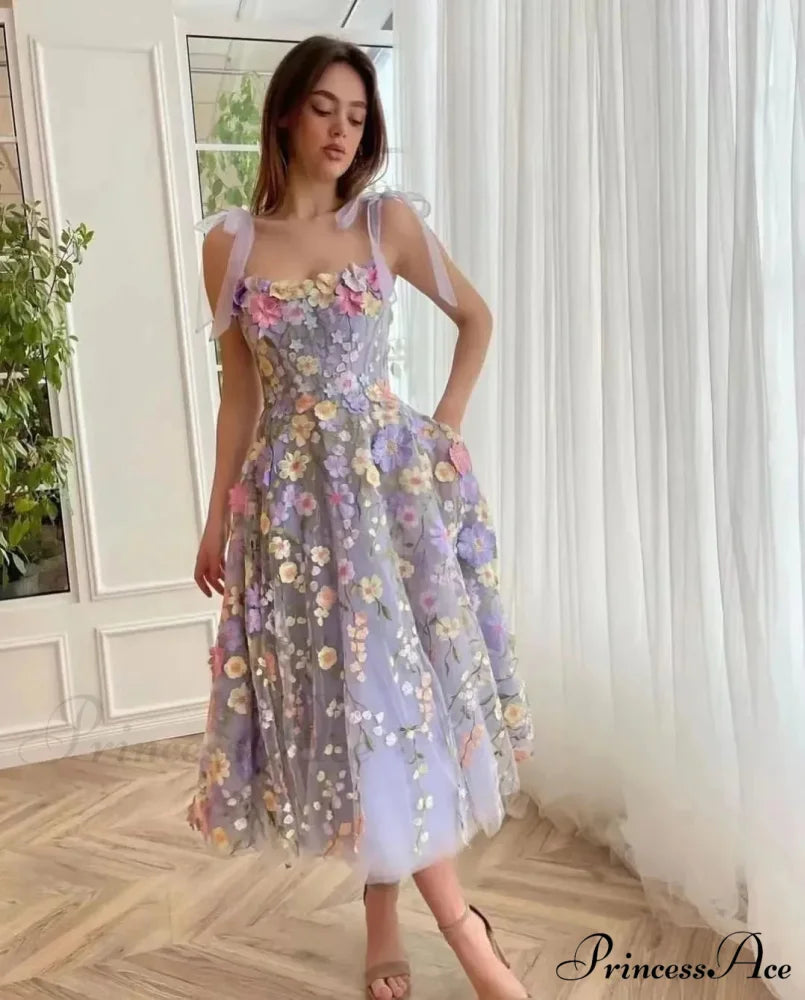 Ruffles Colorful Sling Mini Dress WHITE / S