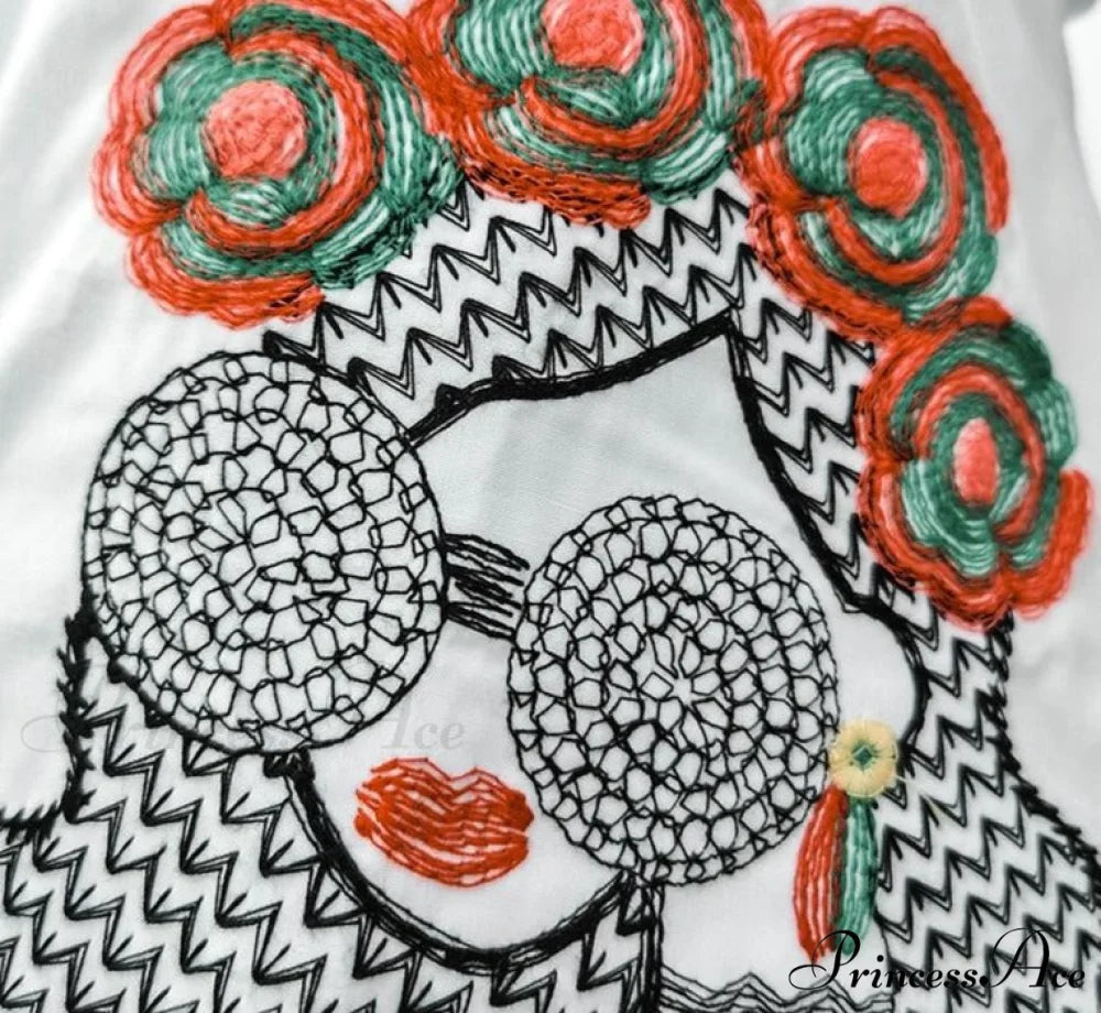 Sana Embroidered Shirt