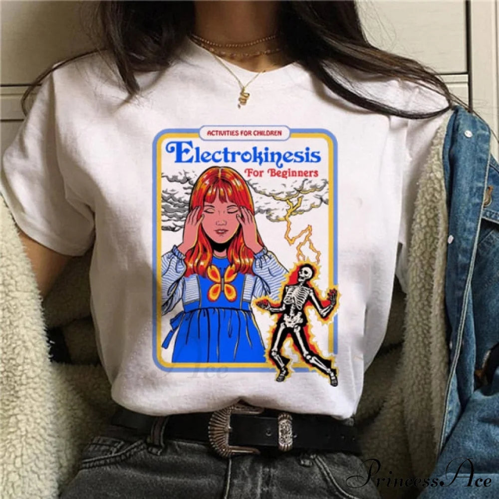 Satan Horror Demon Death Scary Devil Funny T-shirt blue / S