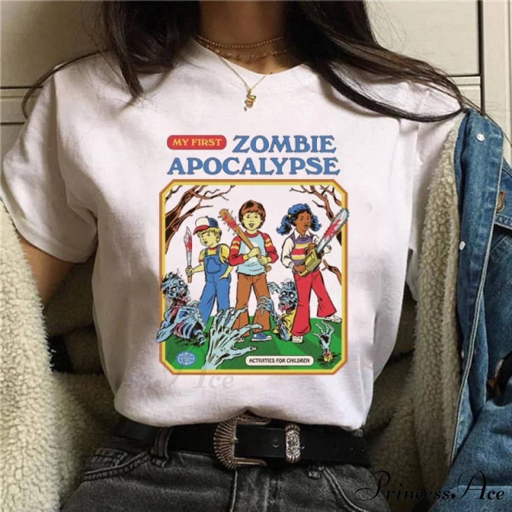 Satan Horror Demon Death Scary Devil Funny T-shirt green 2 / S