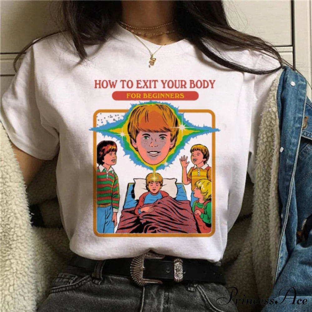 Satan Horror Demon Death Scary Devil Funny T-shirt orange / S