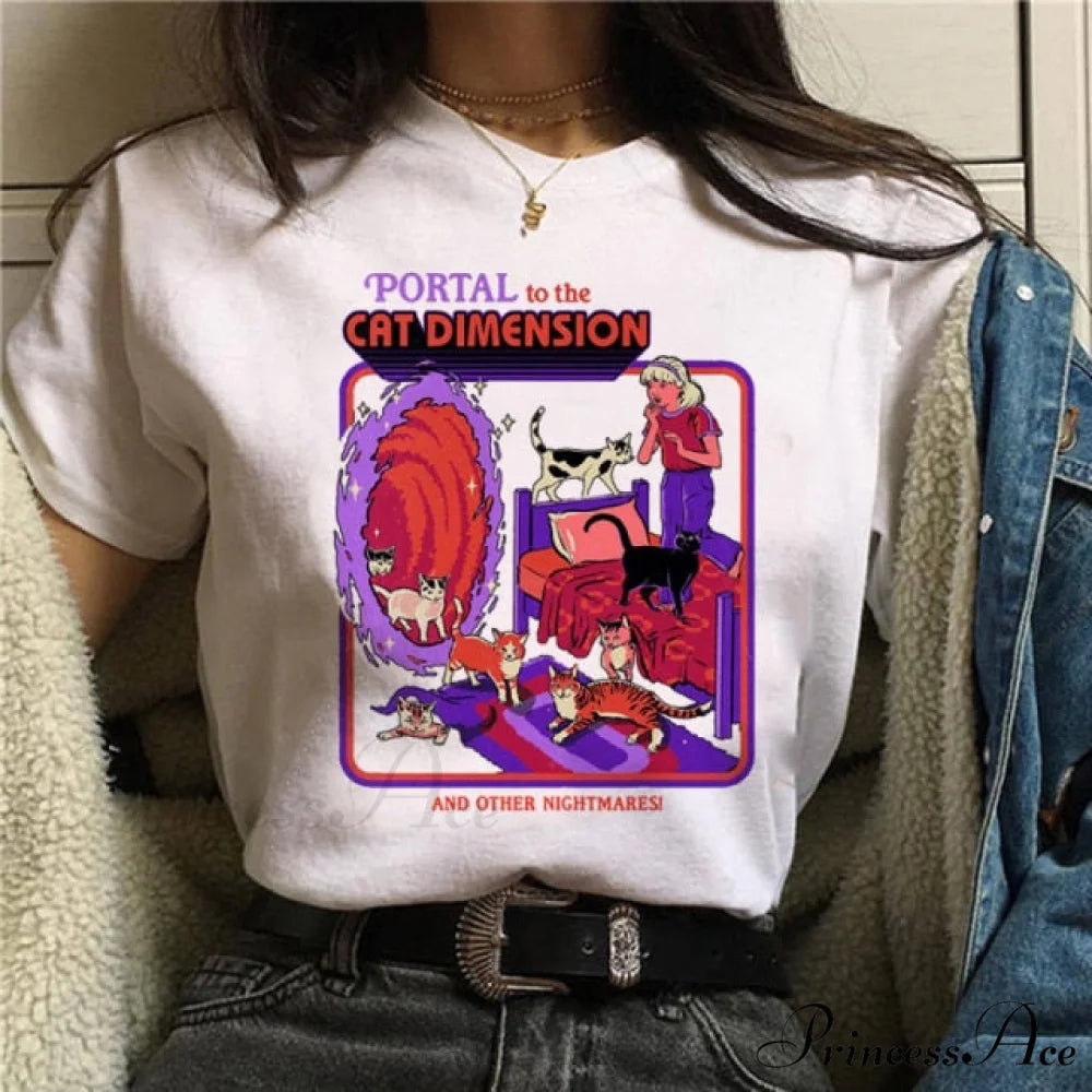 Satan Horror Demon Death Scary Devil Funny T-shirt purple 1 / S