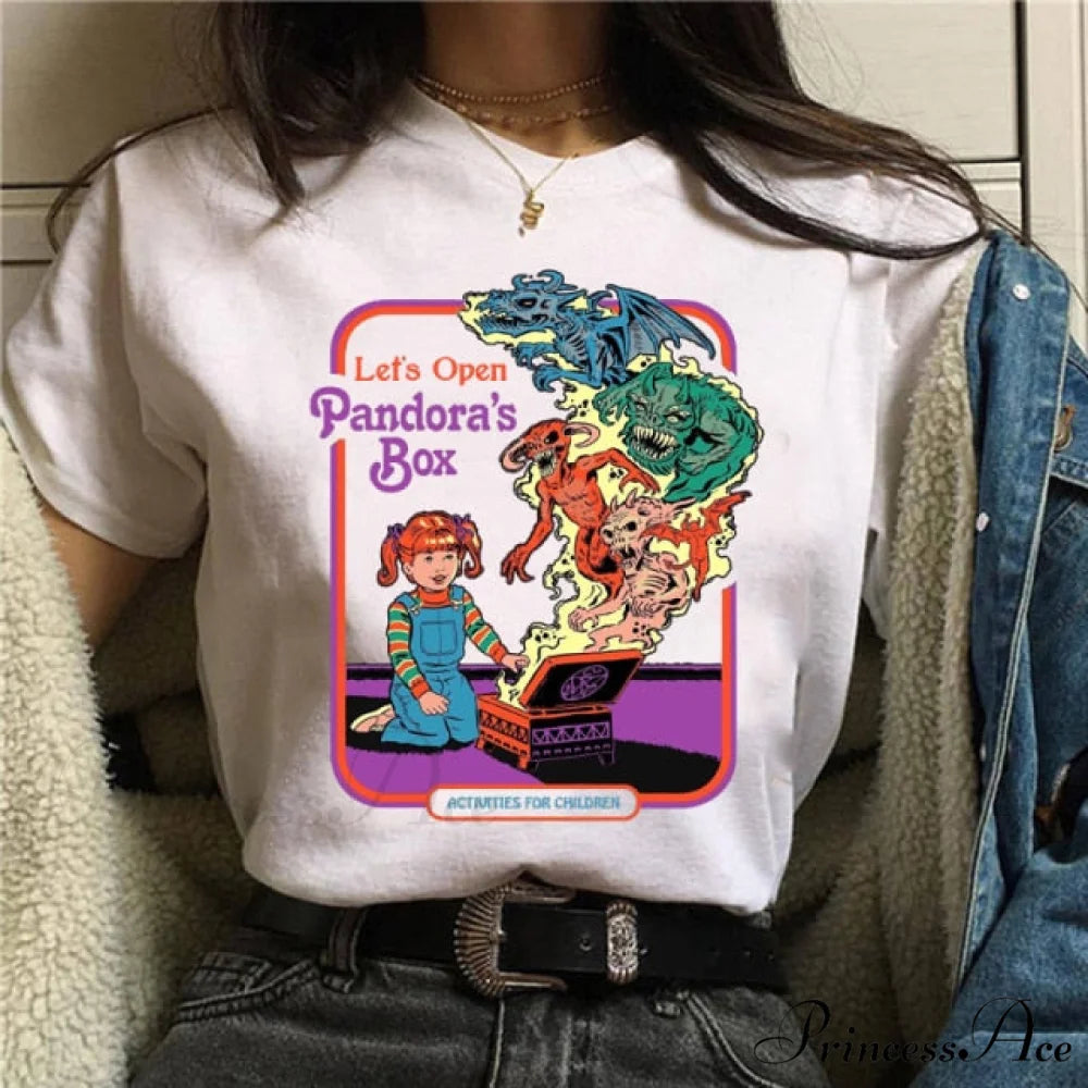 Satan Horror Demon Death Scary Devil Funny T-shirt purple / S