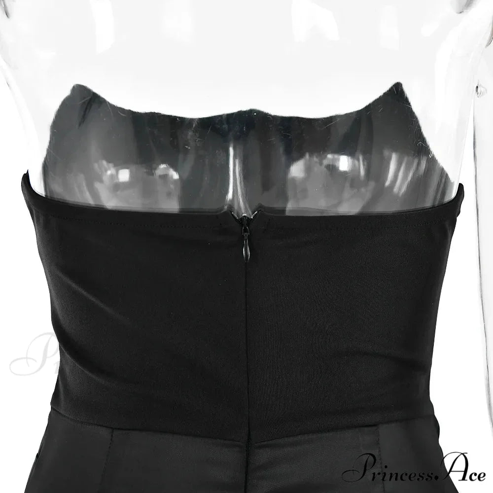 Satin Corset Stylish Maxi Dress