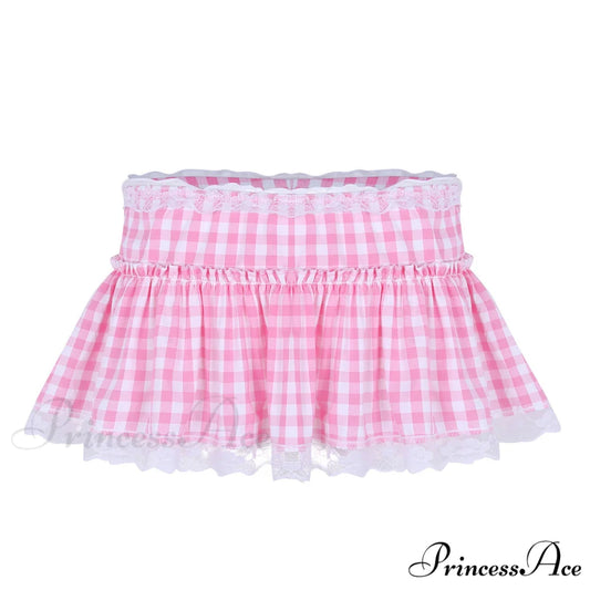 Schoolgirls Cocktail Party Clubwear Sexy Skirts Pink / XS