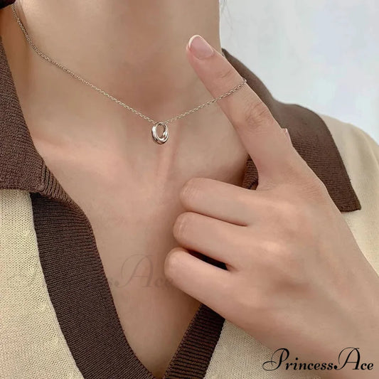 Sea Blue Pendant Necklace