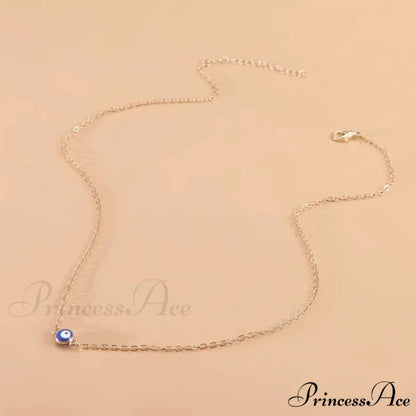 Sea Blue Pendant Necklace