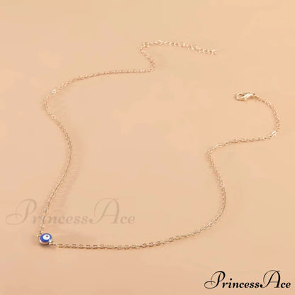Sea Blue Pendant Necklace
