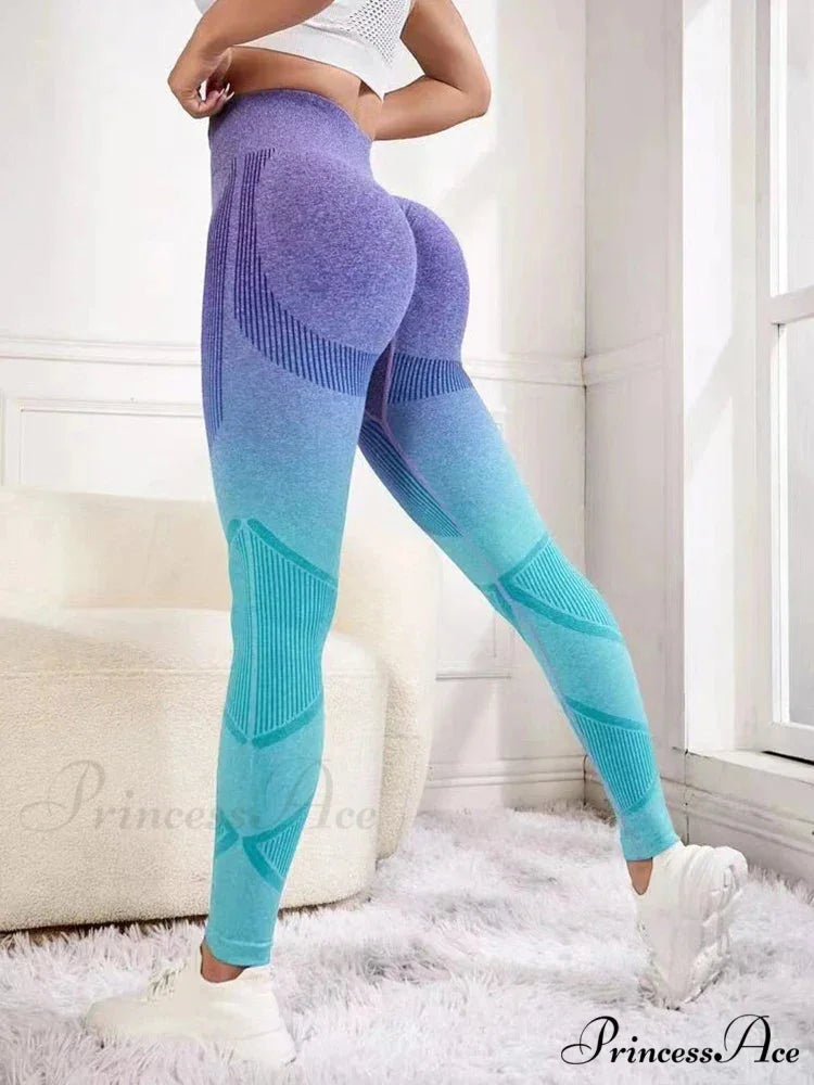 Seamless Fitness Push-Up Yoga Gym Sport Legging