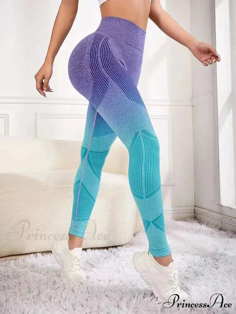 Seamless Fitness Push-Up Yoga Gym Sport Legging
