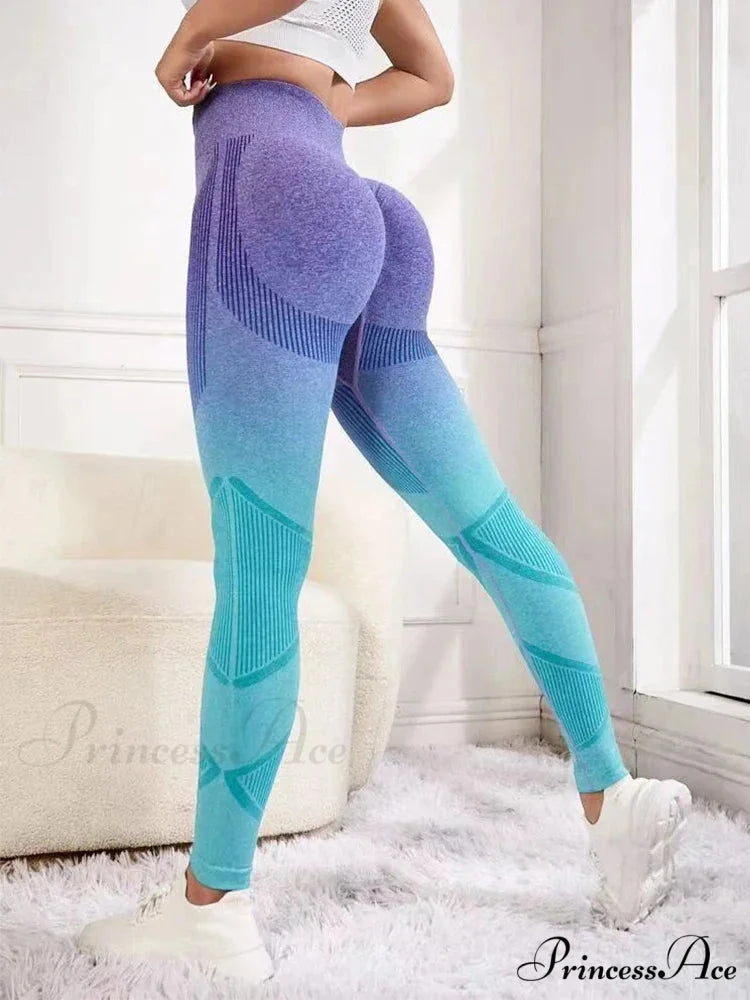 Seamless Fitness Push-Up Yoga Gym Sport Legging