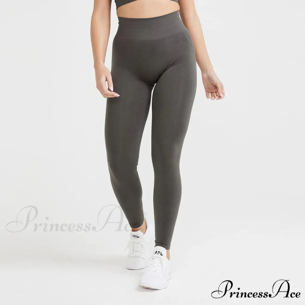 Seamless Knitted Yoga Gym Sport Legging