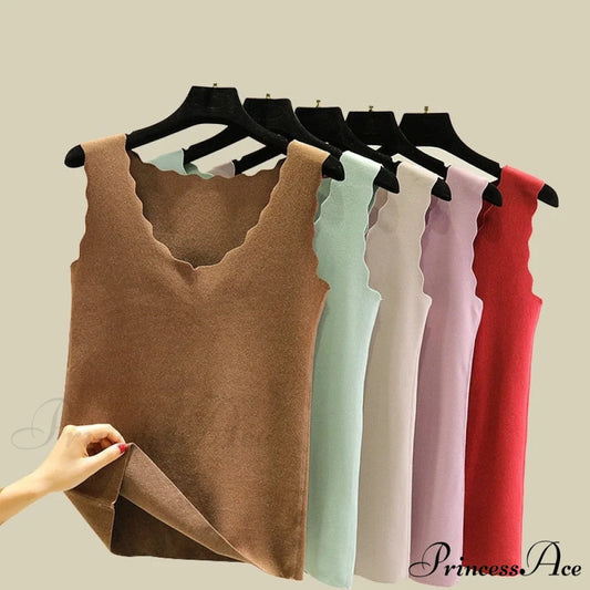Seamless Thermal Underwear Tops