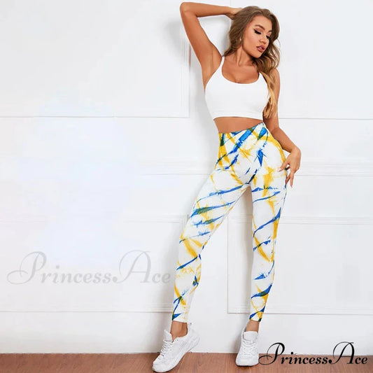 Seamless Tie Yoga Tight Fitness Running Gym Legging