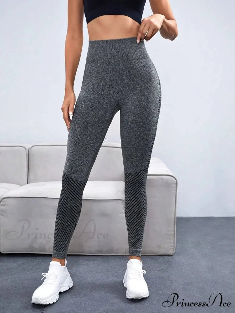 Seamless Waist Fitness Scrunch Butt Athletic Legging