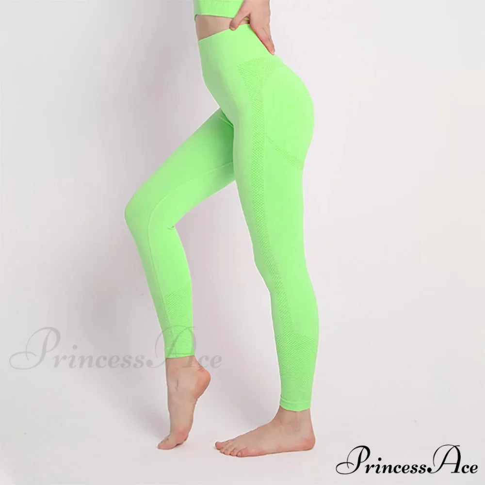Seamless Workout Legging fruit green / S