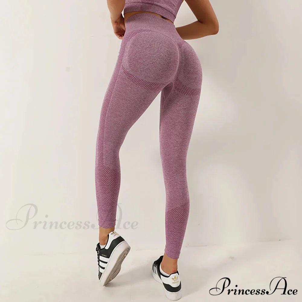 Seamless Workout Legging Fuchsia / S