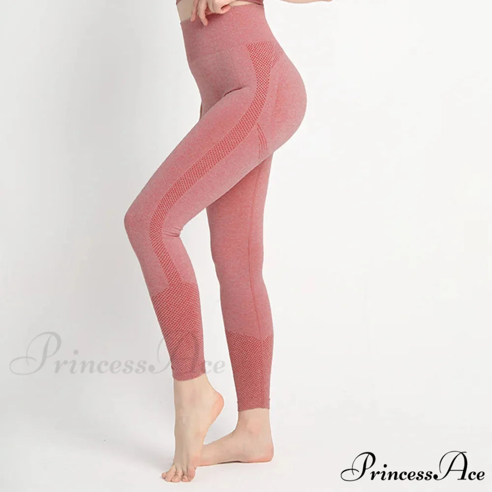Seamless Workout Legging Red / S