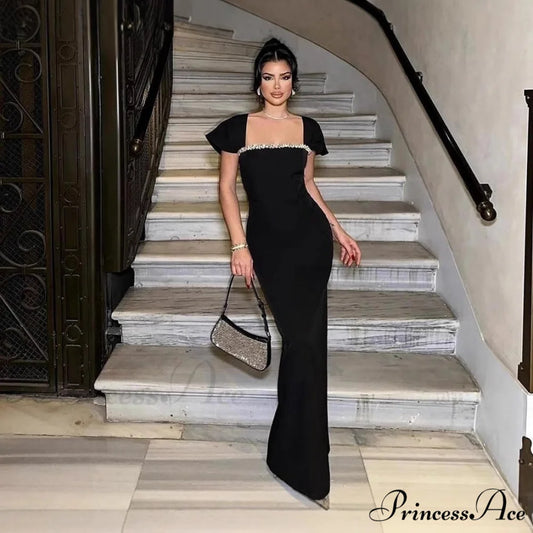 Seductive Cascade Crystal Bandage Gown Formal Gown promdress-250223