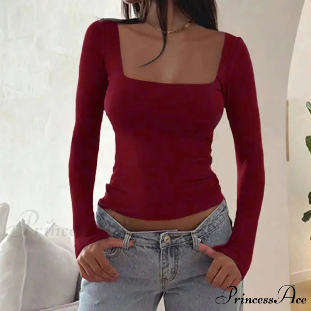 Seductive Short Chest Sophisticated Shirt Jumper swraters-241228