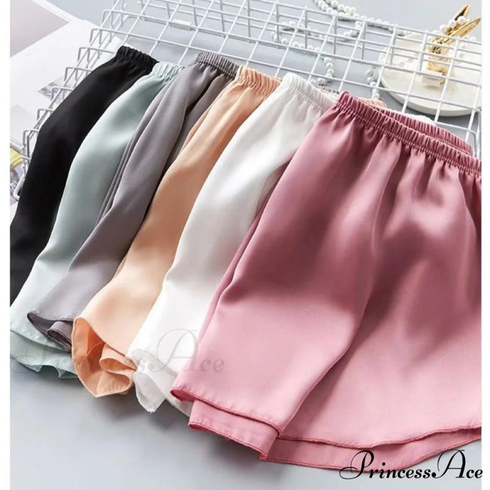 Sexy Fashion Satin Pajama Shorts