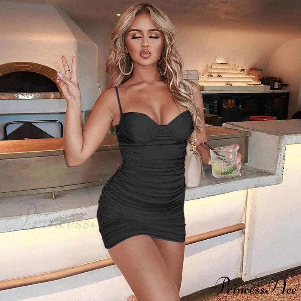 Sexy Mesh Cami Dress for Women