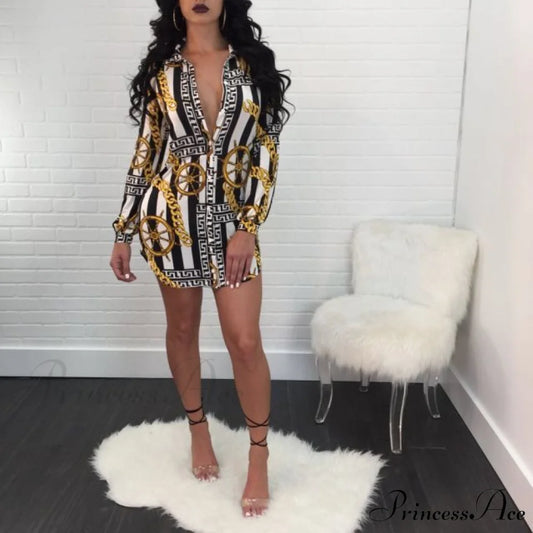 Sexy Nightclub Lace Short Dress gray / S