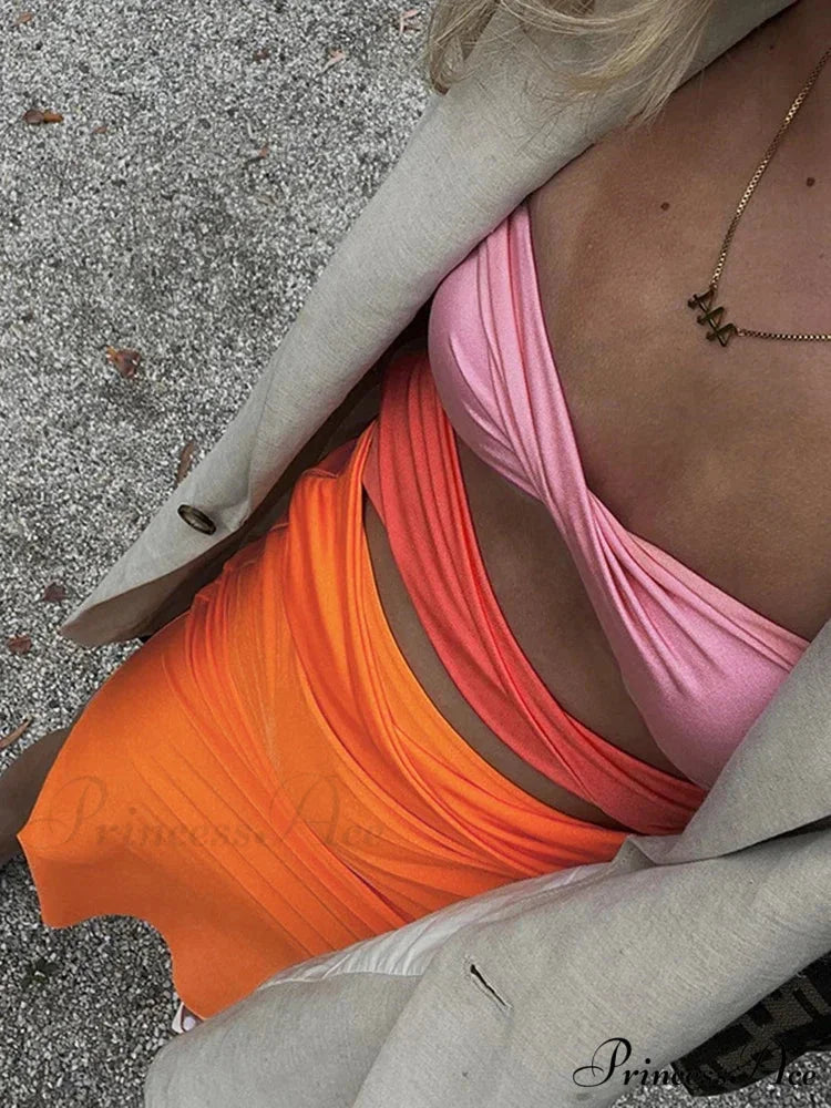 Sexy Off-shoulder Sleeveless Wrapped -ready Twist-cut Sensual Maxi Dress