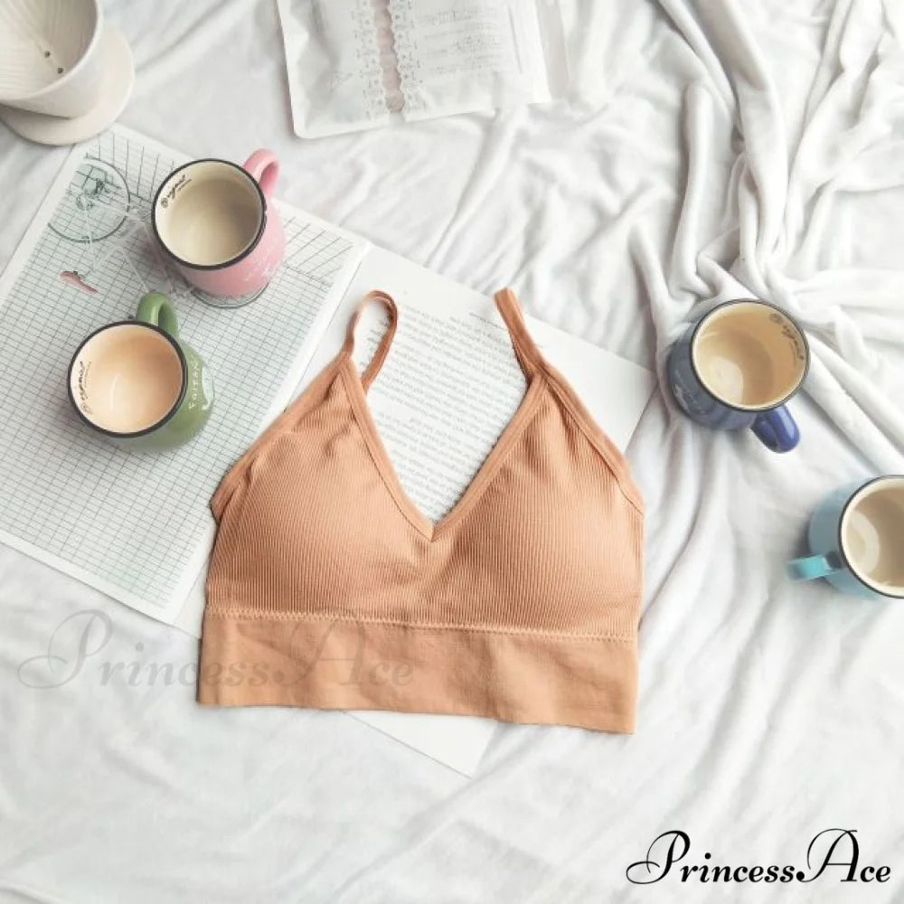 Sexy Solid Color Cami Tank Top Skin / M