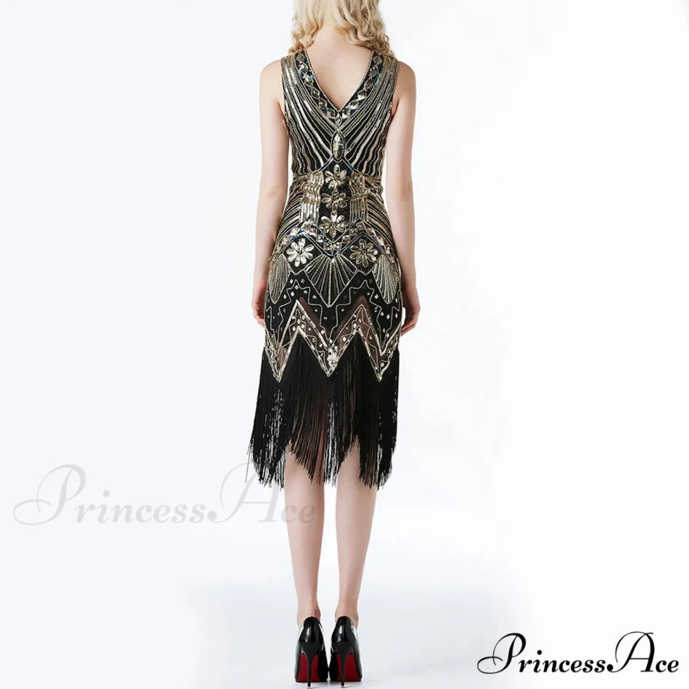 Sexy Suspender Slim Fit Sequin Evening Gown Long Summer Elegant Spaghetti Strap Party Dress Gold / S