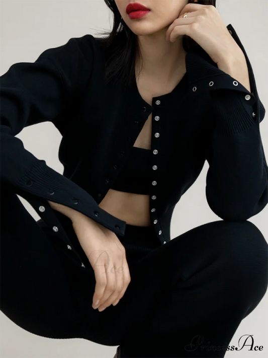 Sexy Women’s Button Cardigan Sweater