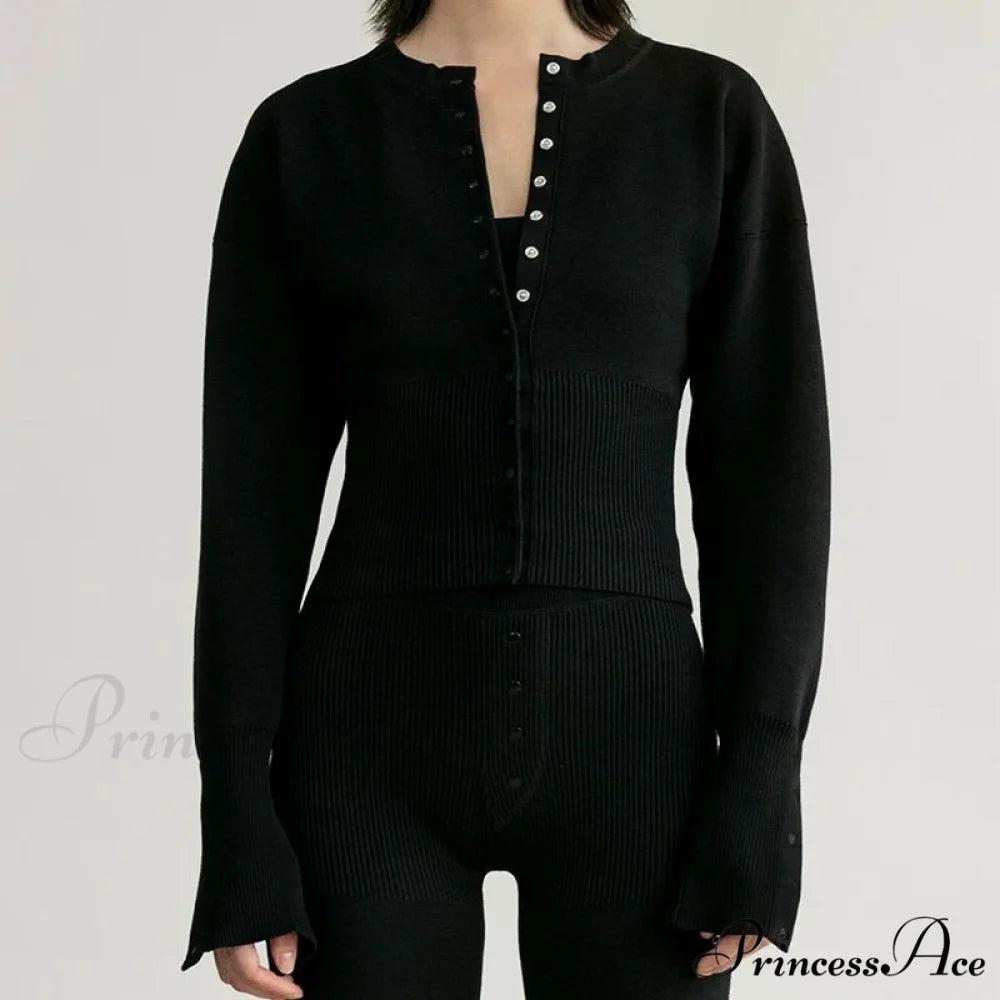 Sexy Women’s Button Cardigan Sweater