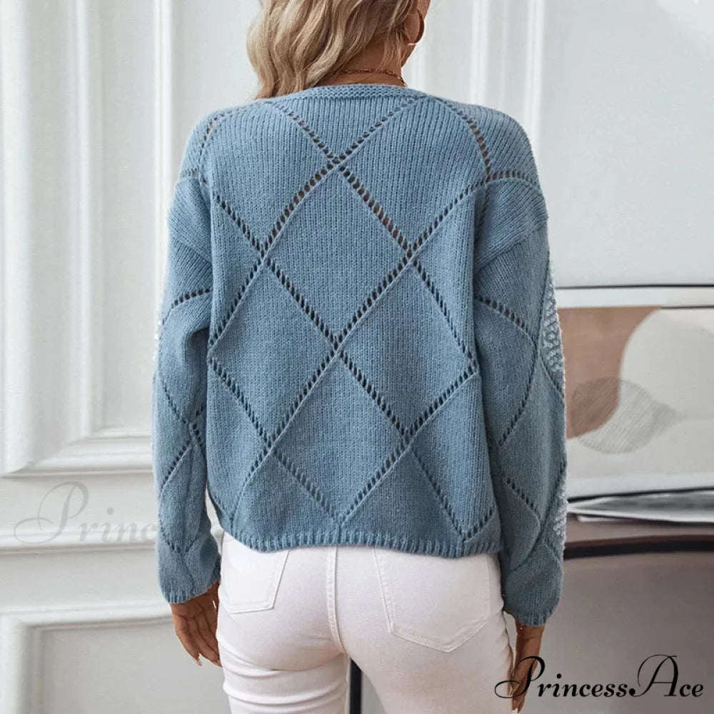 Shiny Extended Maxi Cozy Jumper swraters-241228