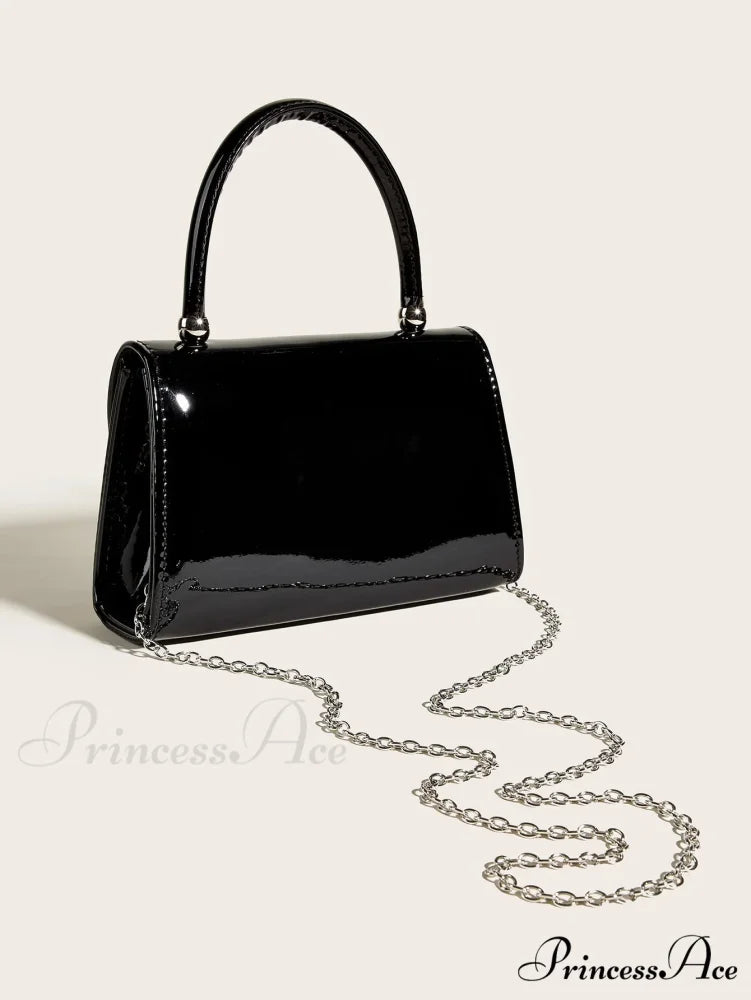 Shiny Gem Evening Clutch Marriage Bag Black clutchbag-250126